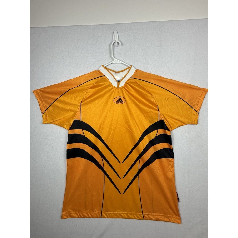 Adidas Gold/Orange Sports Jersey – Men's XL